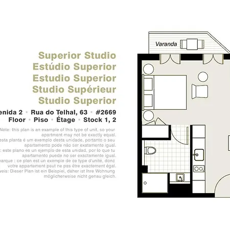 Serviced - Avenida Appartement *