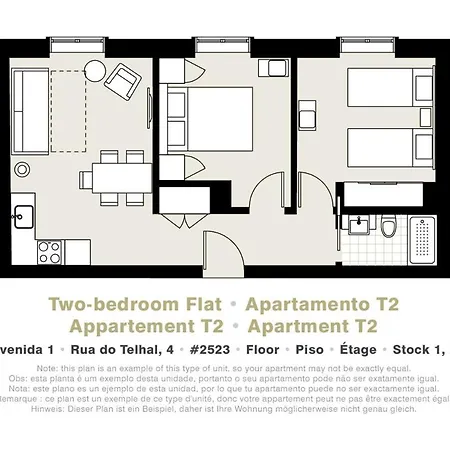 Serviced - Avenida Appartement