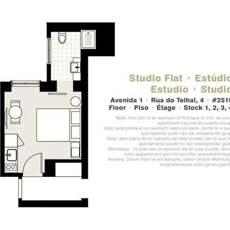 Serviced - Avenida アパート リスボン