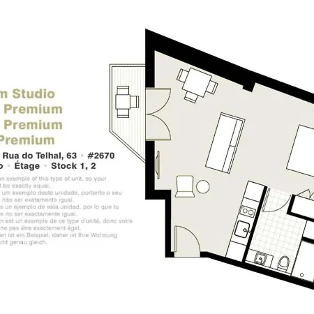 Serviced - Avenida Appartement